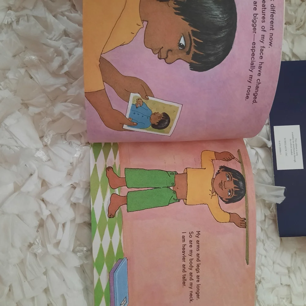 Growing, Social Skills, Seasons & Months Children's Book Bundle 3 Books Used